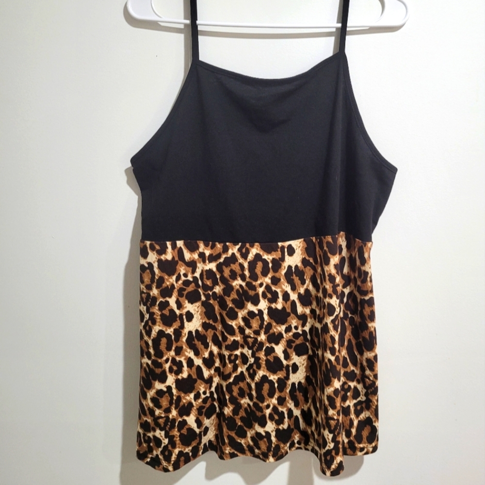 Leapord Print Tank